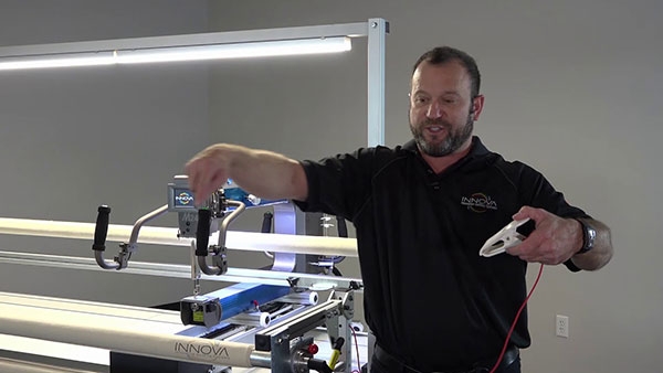 Longarm Quilting Side Clamps | INNOVA | 360 Tour